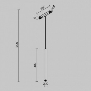 Подвесной светильник Maytoni Focus LED TR226-4-5WTW-M-DD2-B в Тобольске - tobolsk.ok-mebel.com | фото 5