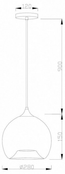 Подвесной светильник Moderli Laura V11529-1P в Тобольске - tobolsk.ok-mebel.com | фото 6