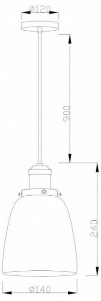 Подвесной светильник Moderli Single V11517-1P в Тобольске - tobolsk.ok-mebel.com | фото 7
