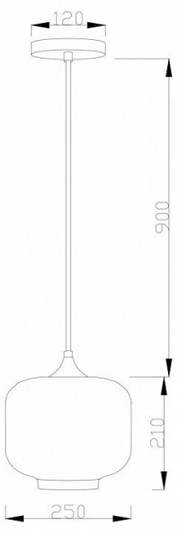 Подвесной светильник Moderli Teen V11532-1P в Тобольске - tobolsk.ok-mebel.com | фото 7
