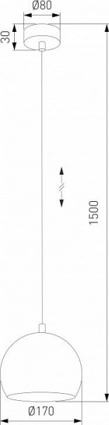 Подвесной светильник TK Lighting Zoe 10172 Zoe в Тобольске - tobolsk.ok-mebel.com | фото 4