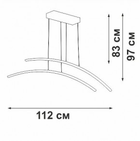 Подвесной светильник Vitaluce V2709 V2709-8/2S в Тобольске - tobolsk.ok-mebel.com | фото 3