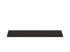 Полка ОРИОН для шкафа широкая, цвет Дуб Венге в Тобольске - tobolsk.ok-mebel.com | фото 2