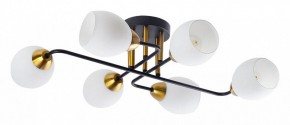 Потолочная люстра Arte Lamp Andrea A8141PL-6BK в Тобольске - tobolsk.ok-mebel.com | фото