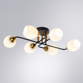 Потолочная люстра Arte Lamp Andrea A8141PL-6BK в Тобольске - tobolsk.ok-mebel.com | фото 2
