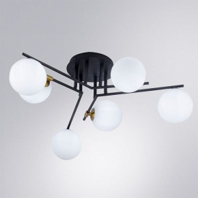 Потолочная люстра Arte Lamp Gemini A2243PL-6BK в Тобольске - tobolsk.ok-mebel.com | фото 2