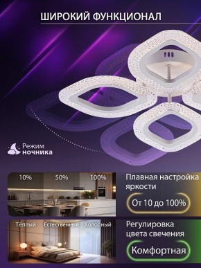 Потолочная люстра Natali Kovaltseva SM LED LAMPS 81455 в Тобольске - tobolsk.ok-mebel.com | фото 6