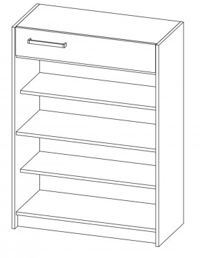 Прихожая Марица Тумба для обуви (ЯШ темный/ светлый) в Тобольске - tobolsk.ok-mebel.com | фото 2