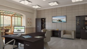 Приставка для стола руководителя Премиум Пр.Б-12 в Тобольске - tobolsk.ok-mebel.com | фото 4