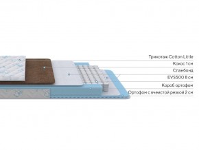PROxSON Матрас Медвежонок (Cotton Little PROSON) 120x120 в Тобольске - tobolsk.ok-mebel.com | фото 2