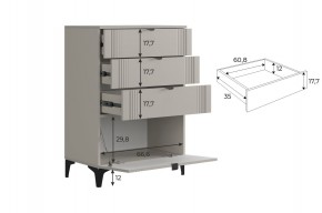 РИЧ Гостиная (модульная) кашемир в Тобольске - tobolsk.ok-mebel.com | фото 6