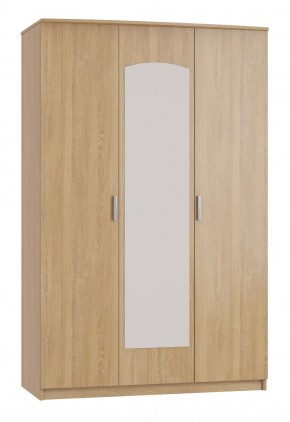 Шкаф 3-х дверный с зеркалом Шк210.1 МС Ирина в Тобольске - tobolsk.ok-mebel.com | фото