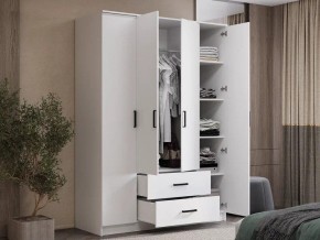 Шкаф 4-х створчатый Титан (белый) в Тобольске - tobolsk.ok-mebel.com | фото 4