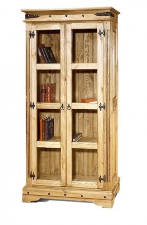 Шкаф книжный "Викинг 03" массив в Тобольске - tobolsk.ok-mebel.com | фото 2