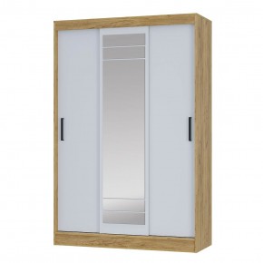Шкаф-купе Тео ШКК-02 (крафт/белый) в Тобольске - tobolsk.ok-mebel.com | фото 2