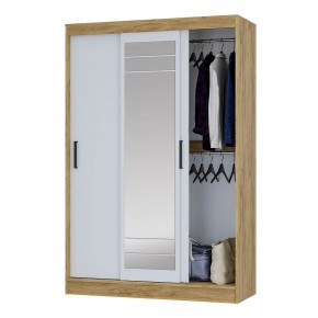 Шкаф-купе Тео ШКК-02 (крафт/белый) в Тобольске - tobolsk.ok-mebel.com | фото 3