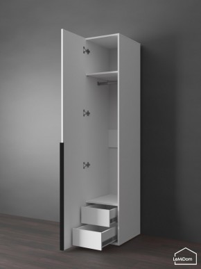 Шкаф Linnea MHR-1-3 2050х400х510 (Белый-М 11.1.2) в Тобольске - tobolsk.ok-mebel.com | фото 7