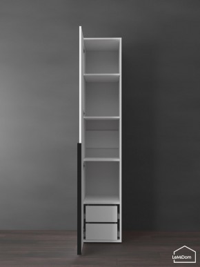 Шкаф Linnea MHR-1-3 2050х400х510 (Белый-М 11.1.2) в Тобольске - tobolsk.ok-mebel.com | фото 7