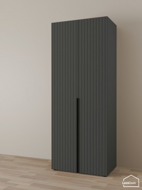 Шкаф Linnea MHR-2 2050х800х510 (Графит-М 11.1.25) в Тобольске - tobolsk.ok-mebel.com | фото