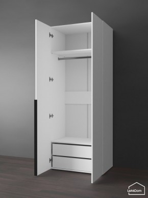 Шкаф Linnea MHR-2-3 2050х800х510 (Белый-М 11.1.2) в Тобольске - tobolsk.ok-mebel.com | фото 6