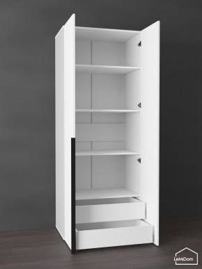 Шкаф Linnea MHR-2-4 2050х800х510 (Белый-М 11.1.1) в Тобольске - tobolsk.ok-mebel.com | фото 5