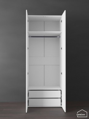 Шкаф Linnea MHR-2PO-3 2050х800х510 (Белый-М 11.1.2) в Тобольске - tobolsk.ok-mebel.com | фото 4