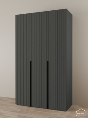 Шкаф Linnea MHR-3-1 2050х1200х510 (Графит-М 11.1.25) в Тобольске - tobolsk.ok-mebel.com | фото