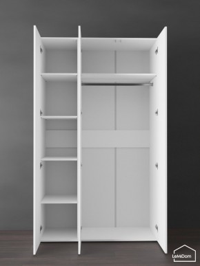 Шкаф Linnea MHR-3PO-1 2050х1200х510 (Белый-М 11.1.1) в Тобольске - tobolsk.ok-mebel.com | фото 5