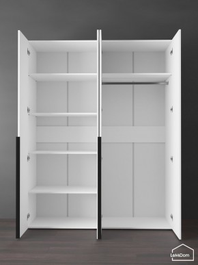 Шкаф Linnea MHR-4-1 2050х1600х510 (Белый-М 11.1.1) в Тобольске - tobolsk.ok-mebel.com | фото 4