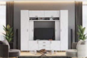 Шкаф настенный "Сандра" 1500 (Белый лофт) в Тобольске - tobolsk.ok-mebel.com | фото 2