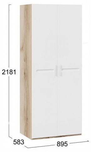 Шкаф платяной Фьюжн ТД-260.07.02 в Тобольске - tobolsk.ok-mebel.com | фото 4