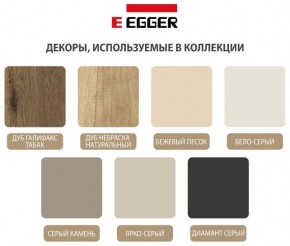 Шкаф распашной серия «ЗЕВС» (PL3/С1/PL2) Серый камень/Небраска натуральный в Тобольске - tobolsk.ok-mebel.com | фото 3
