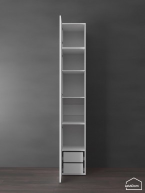 Шкаф с антресолью Linnea MHR-1POA-4 2450х400х510 (Белый-М 11.1.1) в Тобольске - tobolsk.ok-mebel.com | фото 6