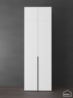 Шкаф с антресолью Linnea MHR-2A-1 2450х800х510 (Белый-М 11.1.1) в Тобольске - tobolsk.ok-mebel.com | фото 4