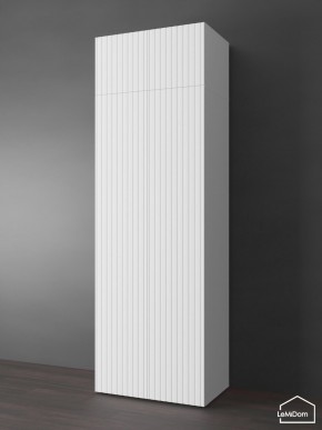Шкаф с антресолью Linnea MHR-2POA-2 2450х800х510 (Белый-М 11.1.2) в Тобольске - tobolsk.ok-mebel.com | фото