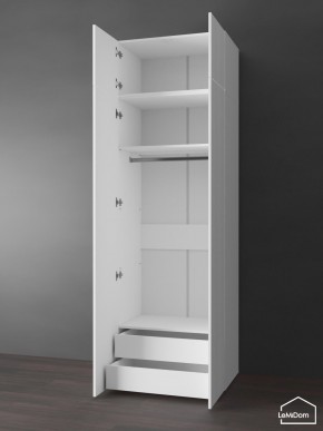 Шкаф с антресолью Linnea MHR-2POA-3 2450х800х510 (Белый-М 11.1.1) в Тобольске - tobolsk.ok-mebel.com | фото 6