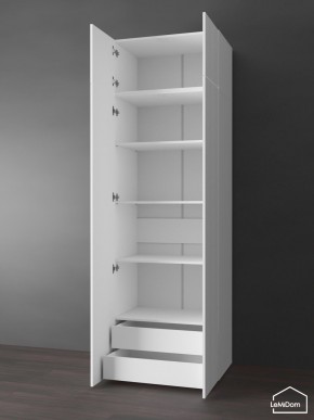 Шкаф с антресолью Linnea MHR-2POA-4 2450х800х510 (Белый-М 11.1.1) в Тобольске - tobolsk.ok-mebel.com | фото 5