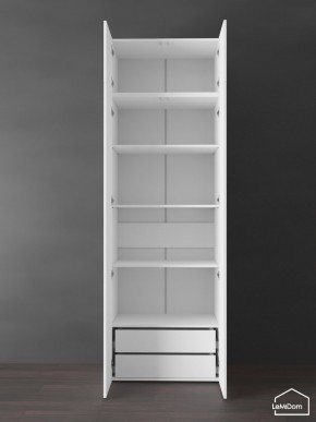 Шкаф с антресолью Linnea MHR-2POA-4 2450х800х510 (Белый-М 11.1.1) в Тобольске - tobolsk.ok-mebel.com | фото 6