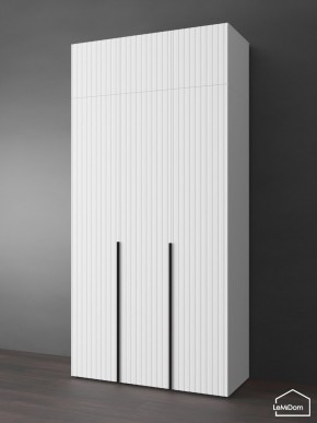Шкаф с антресолью Linnea MHR-3A-1 2450х1200х510 (Белый-М 11.1.2) в Тобольске - tobolsk.ok-mebel.com | фото
