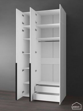 Шкаф с антресолью Linnea MHR-3A-2 2450х1200х510 (Белый-М 11.1.1) в Тобольске - tobolsk.ok-mebel.com | фото 5