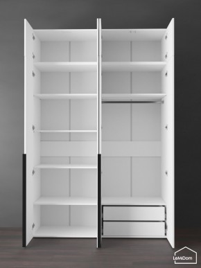 Шкаф с антресолью Linnea MHR-4A-2 2450х1600х510 (Белый-М 11.1.1) в Тобольске - tobolsk.ok-mebel.com | фото 5