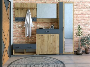 Шкаф ун-й с зеркалом НКМ Бостон Секция 5 в Тобольске - tobolsk.ok-mebel.com | фото 2