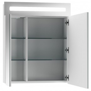 Шкаф-зеркало Аврора 60 с подсветкой LED Домино (DV8005HZ) в Тобольске - tobolsk.ok-mebel.com | фото 2