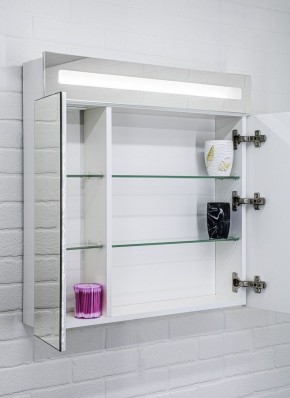 Шкаф-зеркало Аврора 60 с подсветкой LED Домино (DV8005HZ) в Тобольске - tobolsk.ok-mebel.com | фото 7