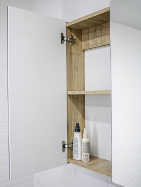 Шкаф-зеркало Мечта 60 Дуб сонома АЙСБЕРГ (DM2319HZ) в Тобольске - tobolsk.ok-mebel.com | фото 7