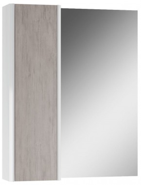 Шкаф-зеркало Uno 60 Дуб серый левый/правый Домино (DU1503HZ) в Тобольске - tobolsk.ok-mebel.com | фото 2