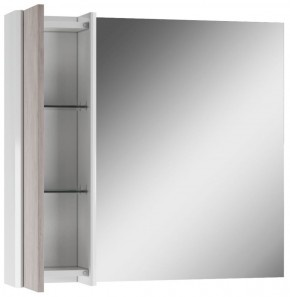 Шкаф-зеркало Uno 80 Дуб серый левый/правый Домино (DU1504HZ) в Тобольске - tobolsk.ok-mebel.com | фото 4