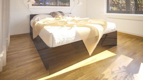 Стандарт Кровать 1600, цвет венге, ШхГхВ 163,5х203,5х70 см., сп.м. 1600х2000 мм., без матраса, основание есть в Тобольске - tobolsk.ok-mebel.com | фото 6