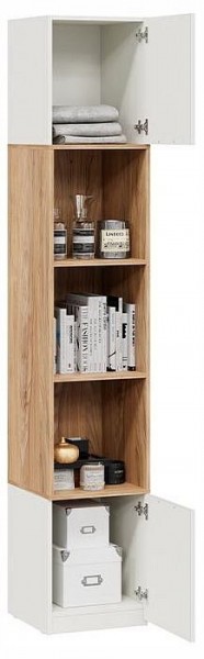 Стеллаж комбинированный Стелла в Тобольске - tobolsk.ok-mebel.com | фото 3
