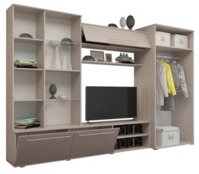 Стенка Монако МДФ в Тобольске - tobolsk.ok-mebel.com | фото 2
